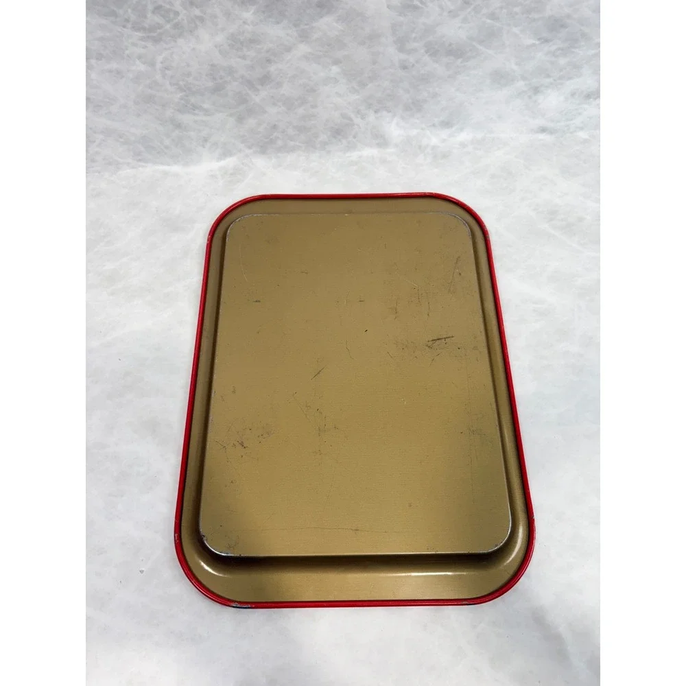 Vintage Coca-Cola Metal Serving Tray Hamilton King Girl Red Tin Sign‎ 13x10